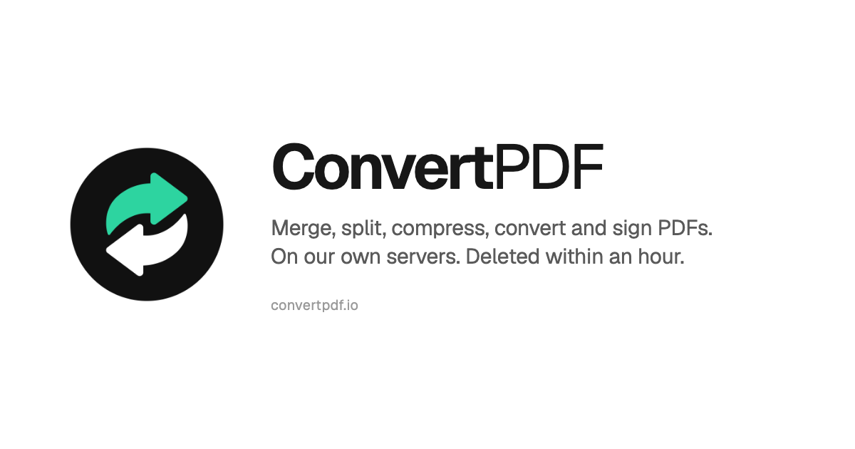 ConvertPDF screenshot 1
